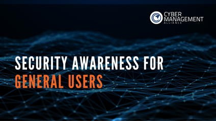 Product image for Security Awareness for General Users