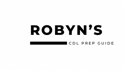 Product image for Robyn's CDL prep guide