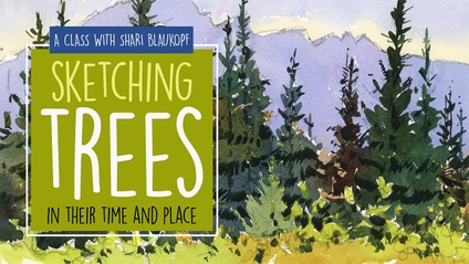 Product image for Sketching Trees in their Time and Place