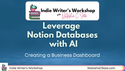 Product image for Leverage Notion Databases with AI