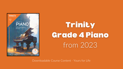 Product image for Trinity Grade 4 (from 2023)