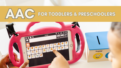 Product image for AAC for Toddlers and Preschoolers