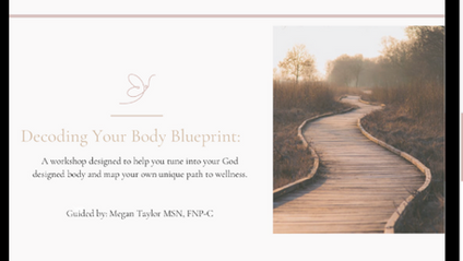 Product image for Decoding Your Body Blueprint Workshop