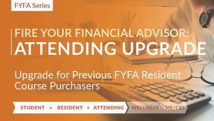 Product image for Course Upgrade FYFA Resident to Attending