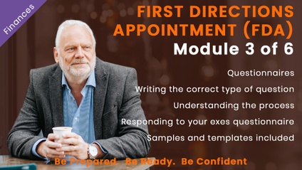 Product image for First Directions Appointment (FDA) - Module Three
