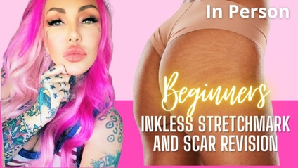 Product image for IN PERSON Inkless Technique for Stretchmarks and Scars Training - Certification - Kit Included