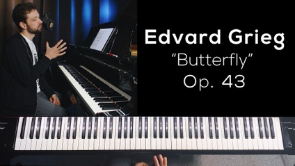 Product image for Edvard Grieg - "Butterfly" Op. 43 No. 1