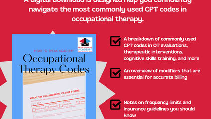 Product image for OT CPT Code Guide