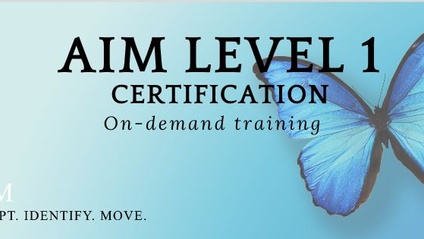 Product image for AIM Level 1 Certification Training
