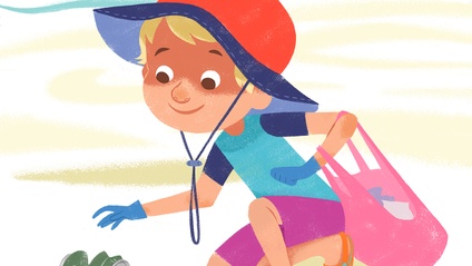 Product image for E-BOOK: Archie Cleans Up the Beach