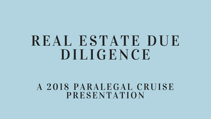 Product image for Real Estate Due Diligence