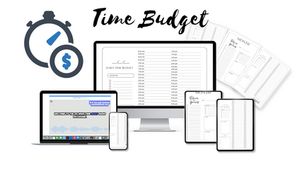 Product image for Time Budget Sheets