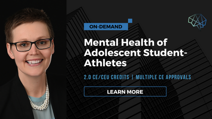 Product image for Mental Health of Adolescent Student-Athletes (on-demand)