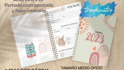 Product image for Agenda 2 dias Medio Oficio 