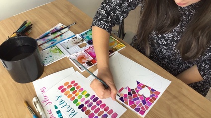 Product image for Private Watercolor Workshop for 1-3