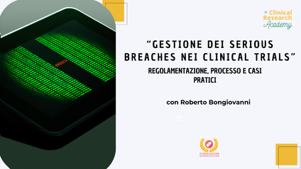 Product image for Gestione dei Serious Breaches nei Clinical Trials