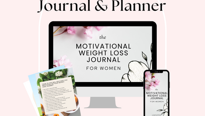 Product image for Motivational Weight Loss Journal and Planner
