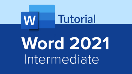 Product image for Word 2021 Intermediate