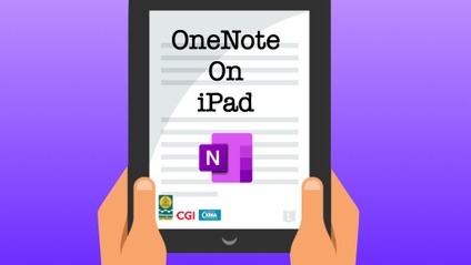 Product image for OneNote on iPad: An Introduction to OneNote