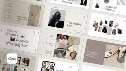 Product image for SIGNATURE | Brand Guidelines Template