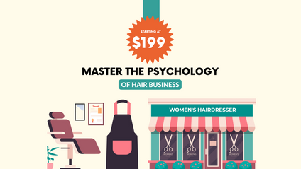 Product image for Master the psychology of hair business