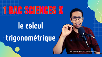 Product image for 1 bac sciences x cours 5 : le calcul trigonométrique