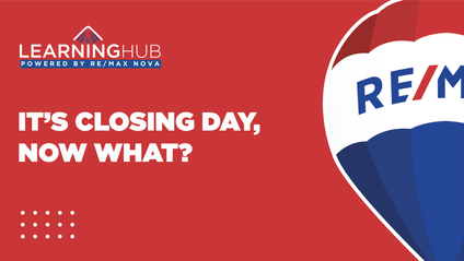 Product image for It's Closing Day, Now What?