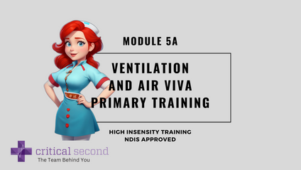 Product image for Critical Second Primary Training, Module 5A -  Ventilation and Air Viva