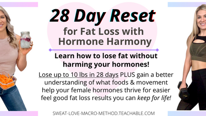 Product image for 28 Day Reset Reset for Fat Loss with Hormone Harmony