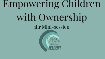 Product image for Empower Children with Ownership Mini-Course