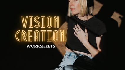 Product image for Vision Creation Worksheets