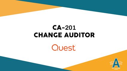 Product image for CA201 - Change Auditor 