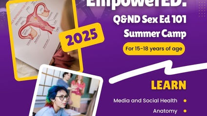 Product image for EmpowerED: Q&ND Sex ED 101 Summer Camp