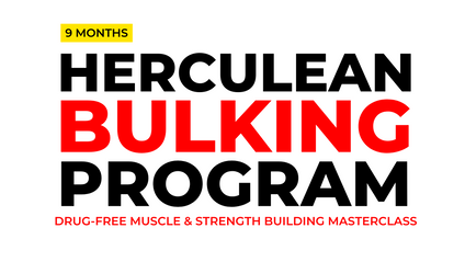 Product image for Herculean Bulking Program