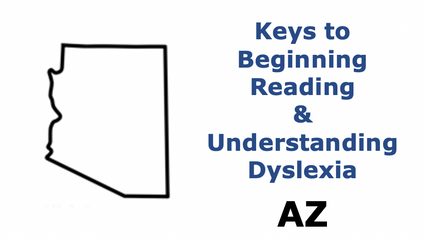 Product image for AZ Keys to Beginning Reading & Understanding Dyslexia, Part B K-5 Literacy Endorsement V.1