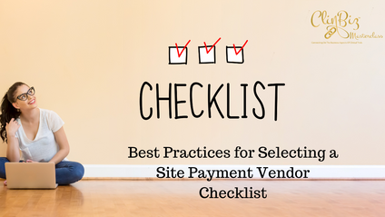 Product image for Best Practices for Selecting a Site Payment Vendor - Checklist