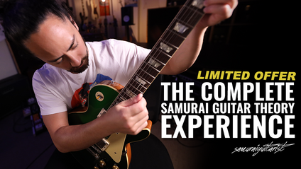 Product image for The Complete Samurai Guitar Theory Experience