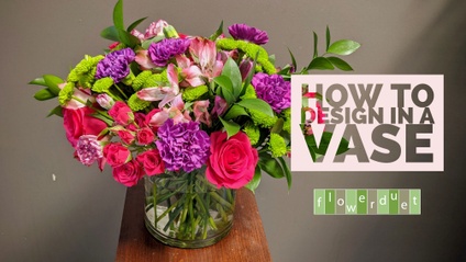 Product image for Flower Arranging Fridays: How to Design Flowers in a Simple Vase