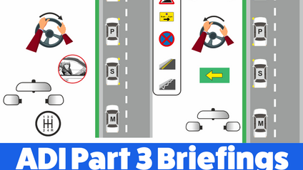 Product image for Bite size briefings - moving off and stopping / blind spots 