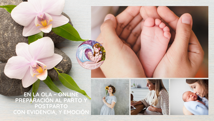 Product image for En la Ola ONLINE: Preparación al parto y postparto  ❤️