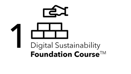 Product image for Decarbonising Digital - Digital Sustainability Foundation Course