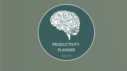 Product image for The Productivity Planner 2025