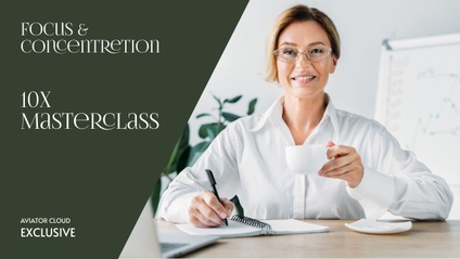Product image for Focus and Concentration 10X Masterclass