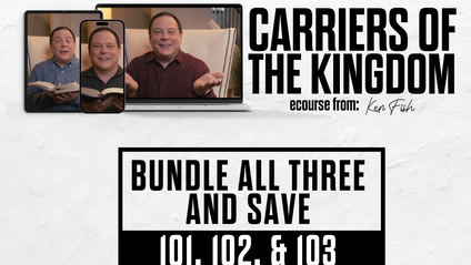 Product image for Carriers of the Kingdom 3 Course Bundle