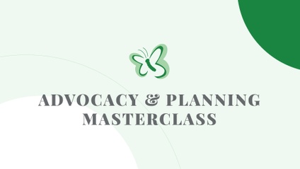 Product image for Advocacy and Planning Masterclass