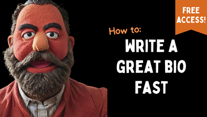 Product image for How to Write a Great Bio Fast