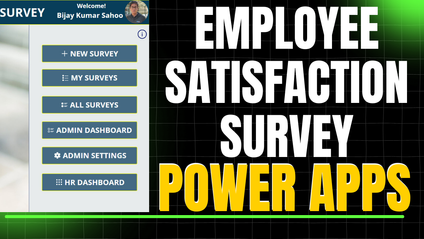 Product image for Power Apps Employee Satisfaction Survey App