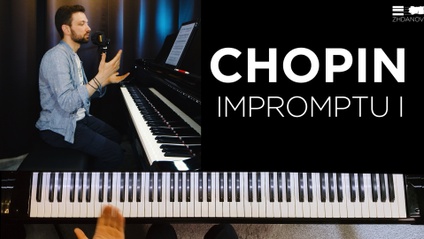 Product image for F. Chopin - Impromptu No. 1 op. 29 | An in-Depth Piano Lesson