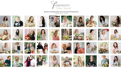 Product image for Fleursociety Online Summit for Floral Designers SPRING 2023