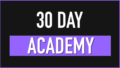 Product image for 30 Day Academy